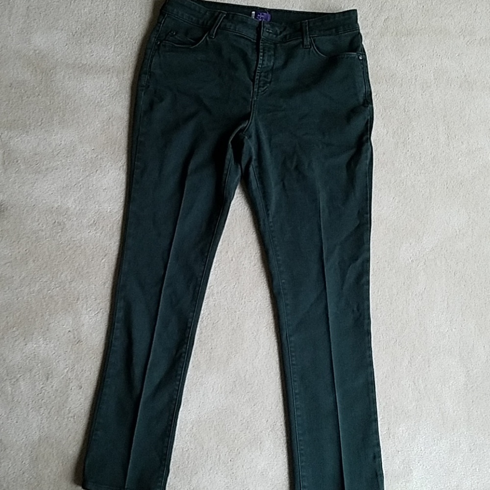 {NYDJ} Forest Green Jeggings